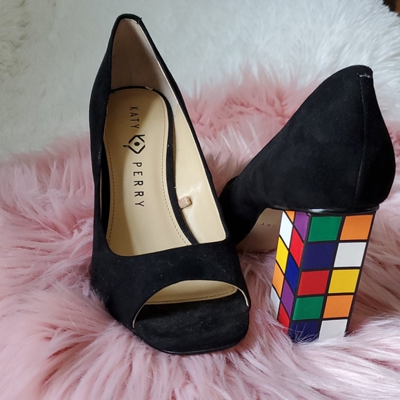 Katy Perry Collections Shoes - Katy Perry Caitlin Rubiks Cube Open Toe SZ 7.5